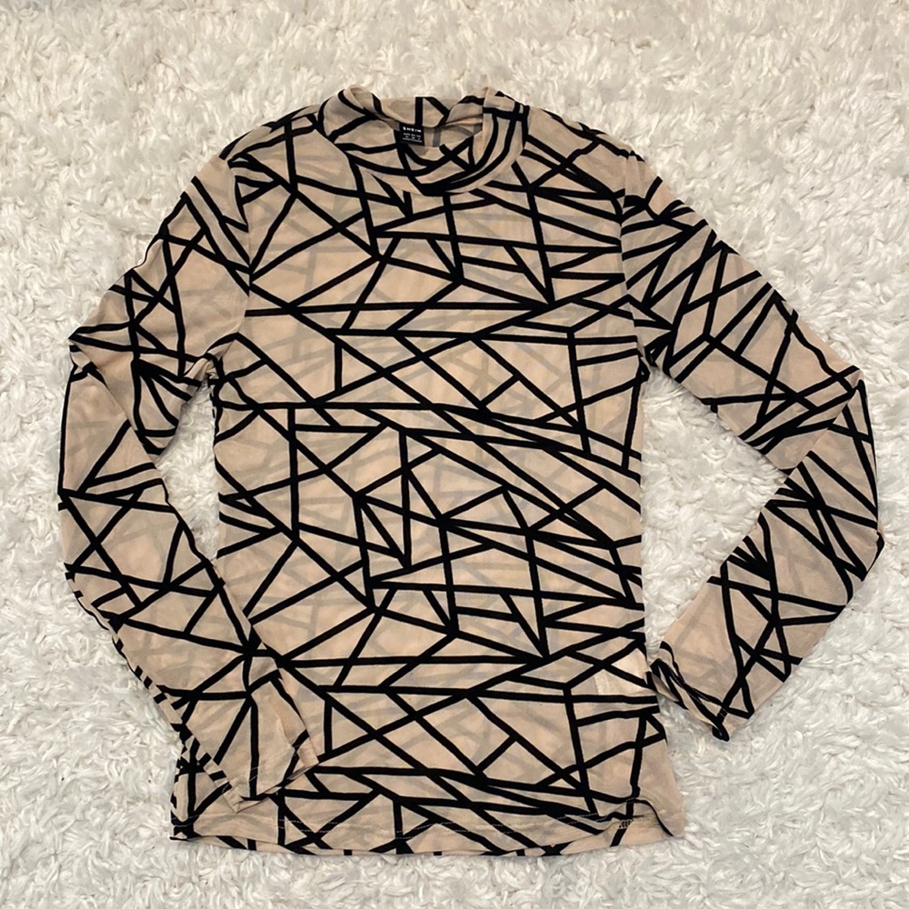 Long sleeve going-out shirt. Size medium. Brand- Shein.